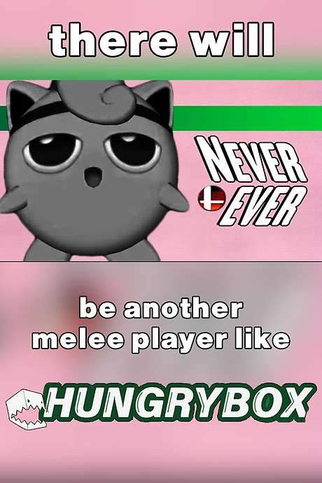 there will Never Ever be another Melee player like Hungrybox